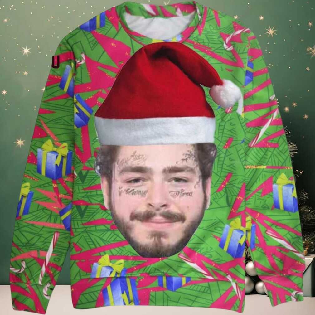 Post Malone Home Malone Home Alone Post Malone Ugly Christmas Sweater Post Malone Home Malone Home Alone Post Malone Ugly Christmas Sweater