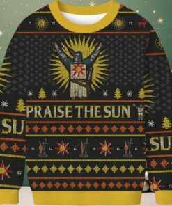 Praise The Sun Ugly Christmas Sweater Praise The Sun Ugly Christmas Sweater