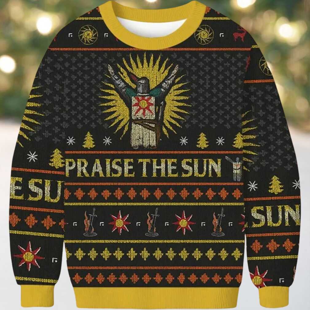 Praise The Sun Ugly Christmas Sweater Praise The Sun Ugly Christmas Sweater