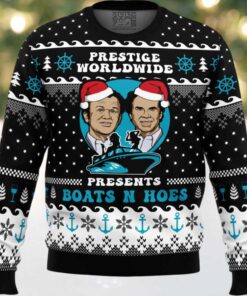 Prestige Worldwide Boat n Hoes Step Brothers Ugly Christmas Sweater
