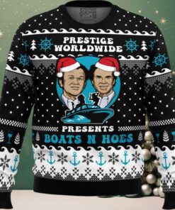 Prestige Worldwide Boat n Hoes Step Brothers Ugly Christmas Sweater