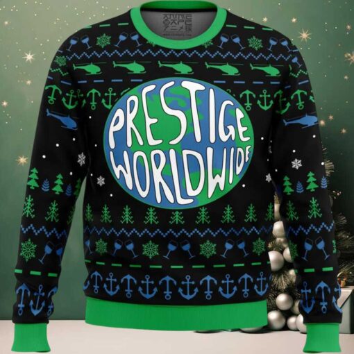 Prestige Worldwide Step Brothers Ugly Christmas Sweater