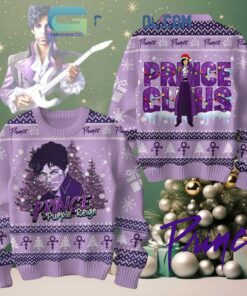 Prince Purple Reign Prince Claus Christmas Ugly Sweater