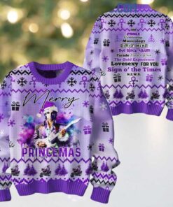 Prince Sign O’ The Time 2025 Christmas Princemas Ugly Sweater
