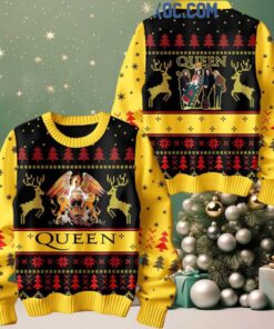 Queen Rock You In Merry Christmas 2024 Ugly Sweater