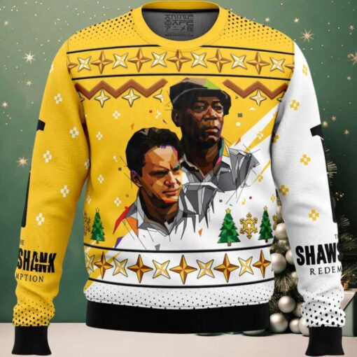 Red & Andy The Shawshank Redemption Ugly Christmas Sweater