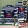 Bacardi Select Reindeer Snowflake Pattern Ugly Christmas Sweater