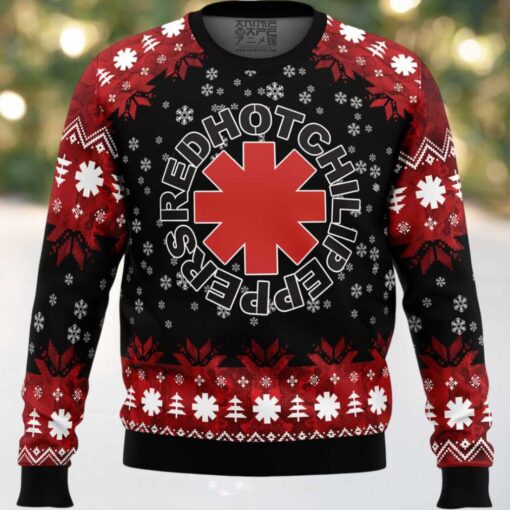 Red Hot Chili Peppers Ugly Christmas Sweater