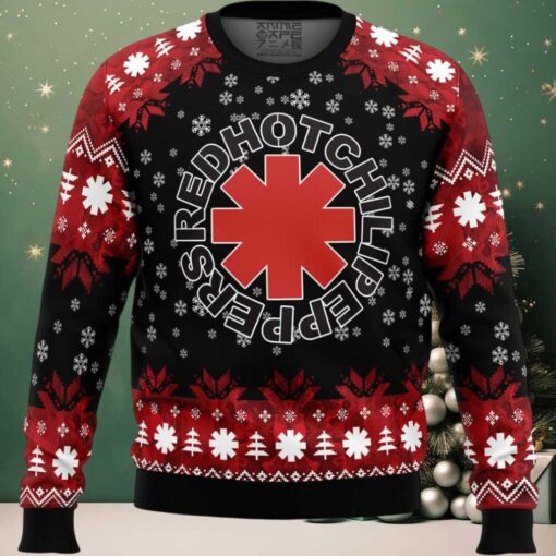 Red Hot Chili Peppers Ugly Christmas Sweater