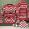Black Red and Green Snowflake Grinch x Snoopy Tito’s Handmade Vodka Ugly Christmas Sweater
