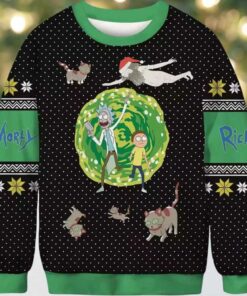Rick And Morty Ugly Christmas Sweater