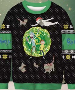 Rick And Morty Ugly Christmas Sweater