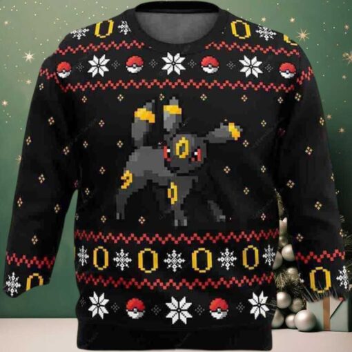 Ring Of Umbreon Pokemon Ugly Christmas Sweater
