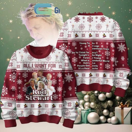 Rob Stewart All I Want For Christmas Is Stewart Ugly Sweater