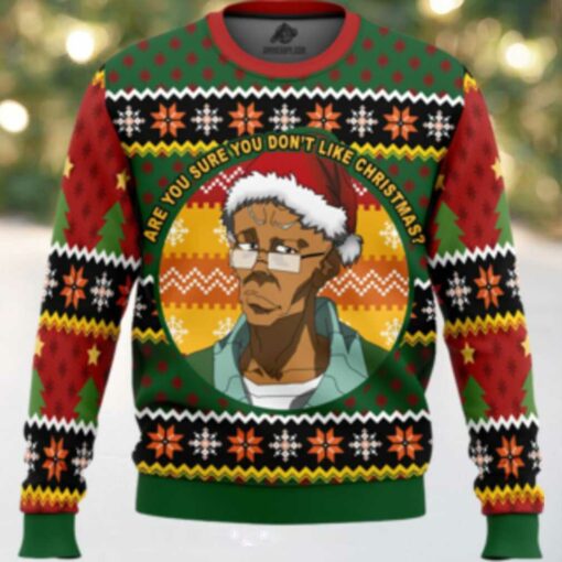 Robert Jebediah Freeman The Boondocks Ugly Christmas Sweater