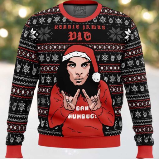 Ronnie James Dio Ugly Christmas Sweater
