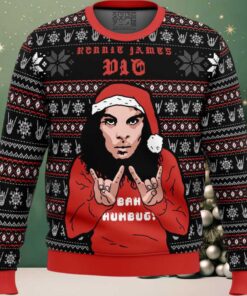 Ronnie James Dio Ugly Christmas Sweater