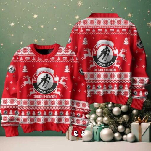Rote Teufel Bad Nauheim 2024 Christmas Ugly Sweater