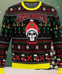 Santa Emeritus Papa Emeritus Ugly Christmas Sweater