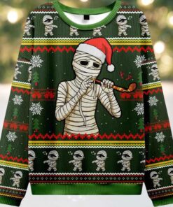 Santa Mummy Ugly Christmas Sweater Santa Mummy Ugly Christmas Sweater
