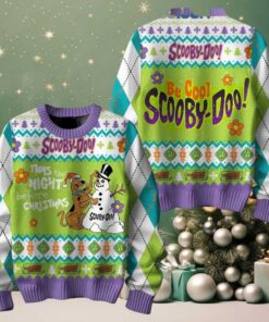 Scooby Doo Be Cool The Night Before Christmas 2024 Ugly Sweater