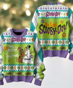 Scooby Doo Be Cool The Night Before Christmas 2024 Ugly Sweater