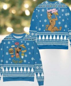 Scooby Doo Feed Me Ugly Sweater