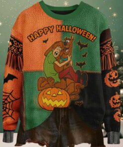 Scooby Doo Happy Halloween Ugly Sweater