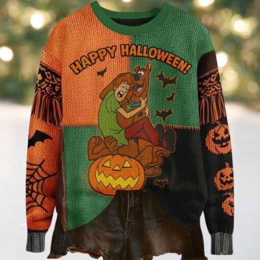 Scooby Doo Happy Halloween Ugly Sweater