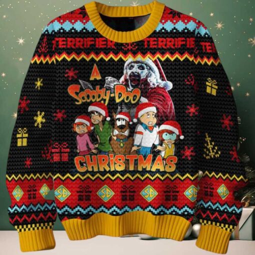 Scooby Doo Terrifier Merry 2024 Christmas Ugly Sweater