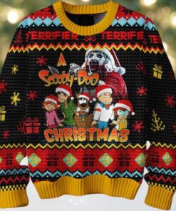 Scooby Doo Terrifier Merry 2024 Christmas Ugly Sweater