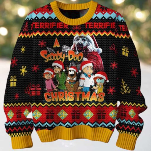 Scooby Doo Terrifier Merry 2024 Christmas Ugly Sweater