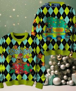 Scooby Doo The Mystery Machine Christmas Be Merry Ugly Sweater