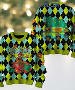 Scooby Doo The Mystery Machine Christmas Be Merry Ugly Sweater