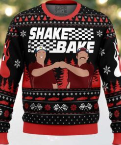 Shake And Bake Talladega Nights Ugly Christmas Sweater