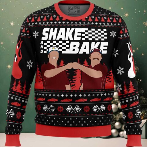 Shake And Bake Talladega Nights Ugly Christmas Sweater