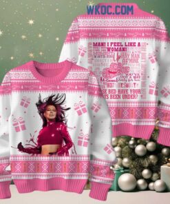 Shania Twain Man I Feel Like A Woman Ugly Sweater