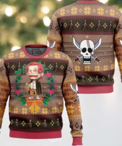 Shanks One Piece Ugly Christmas Sweater Shanks One Piece Ugly Christmas Sweater