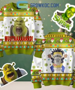 Sherk Mustard It’s Not Enough For 2024 Christmas Ugly Sweater