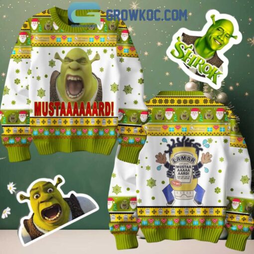 Sherk Mustard It’s Not Enough For 2024 Christmas Ugly Sweater