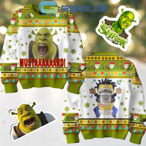 Sherk Mustard It’s Not Enough For 2024 Christmas Ugly Sweater
