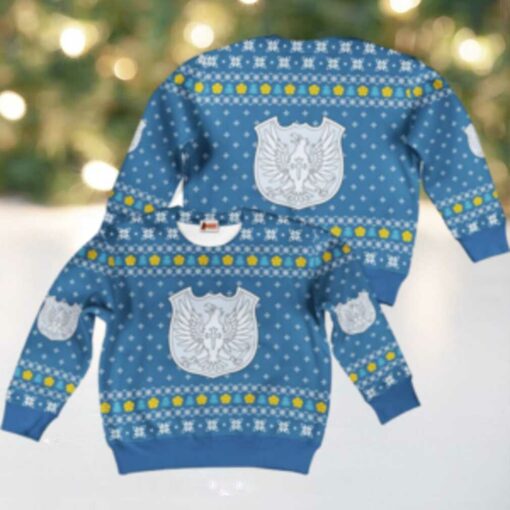 Silver Eagle Ugly Christmas Black Clover