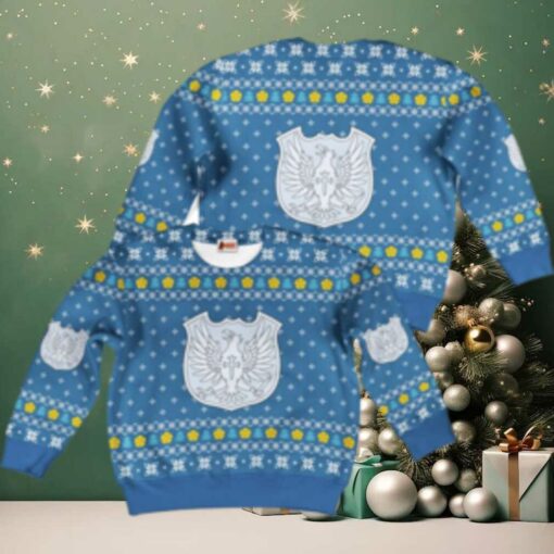 Silver Eagle Ugly Christmas Black Clover