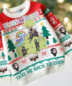 Sleep Token All I Want For Christmas Taking Me Back To Eden Ugly Sweater