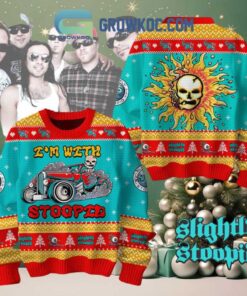 Slightly Stoopid I’m With Stoopid Be Merry Christmas Ugly Sweater