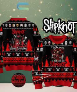 Slipknot Tis The Season To Rock With The Band Christmas 2024 Ugly Sweater