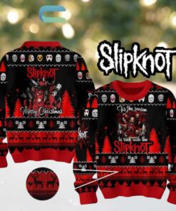 Slipknot Tis The Season To Rock With The Band Christmas 2024 Ugly Sweater