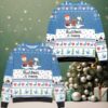 Wild Turkey Bourbon Snowflake Pattern Ugly Christmas Sweater