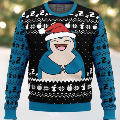 Snorlax Holiday Pokemon Ugly Christmas Sweater
