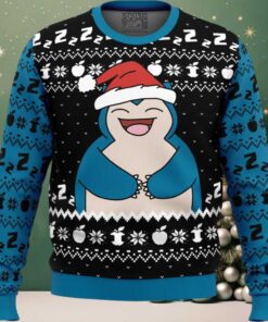Snorlax Holiday Pokemon Ugly Christmas Sweater